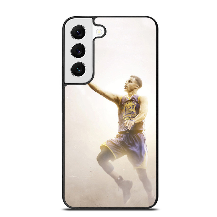 GOLDEN STATE WARRIORS STEPHEN CURRY LAY UP Samsung Galaxy S22 Case