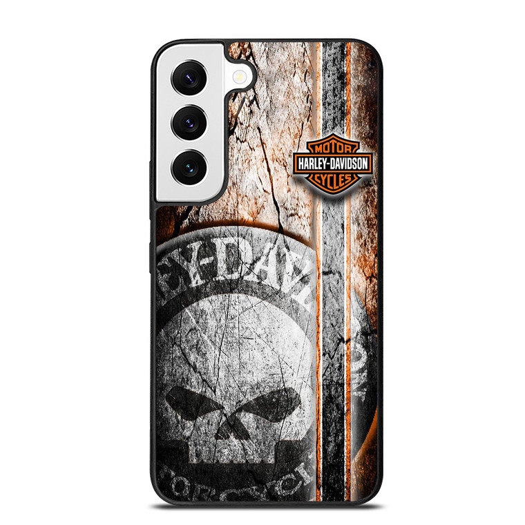 HARLEY DAVIDSON MOTORCYCLE CAMO Samsung Galaxy S22 Case