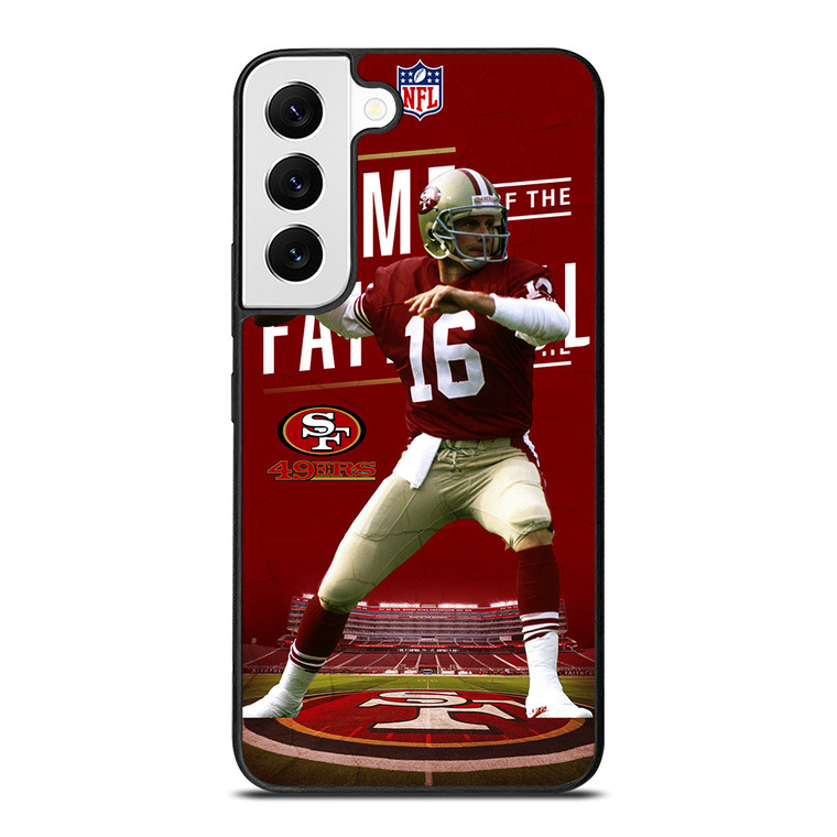 JOE MONTANA 16 SF SAN FRANCISCO 49ERS Samsung Galaxy S22 Case