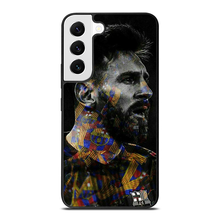 LEO MESSI BARCELONA ART Samsung Galaxy S22 Case