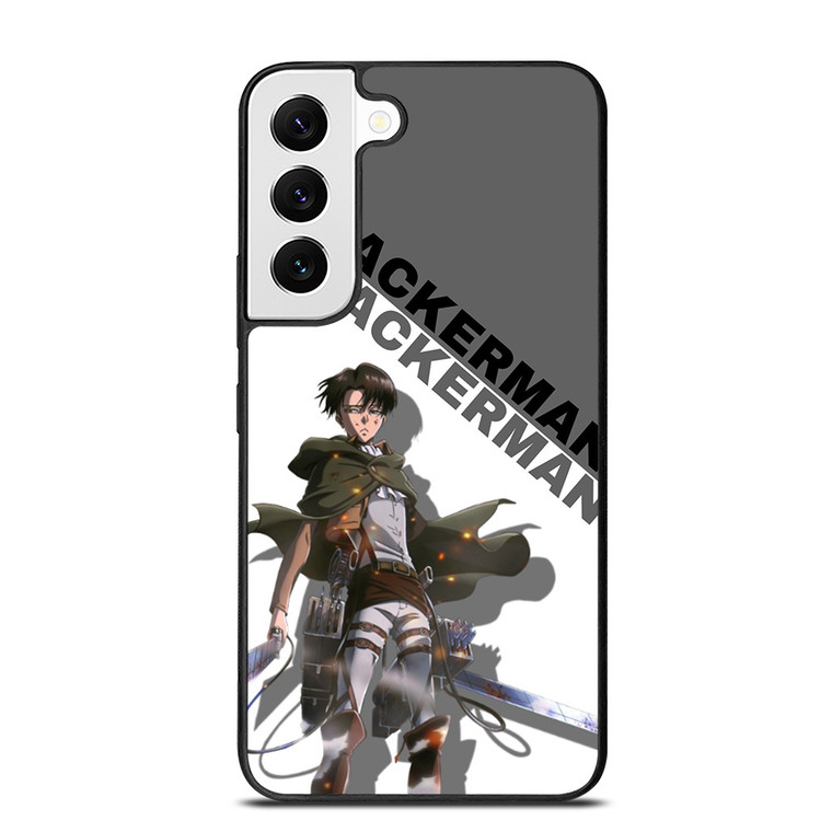 LEVI ACKERMAN ATTACK ON TITAN Samsung Galaxy S22 Case