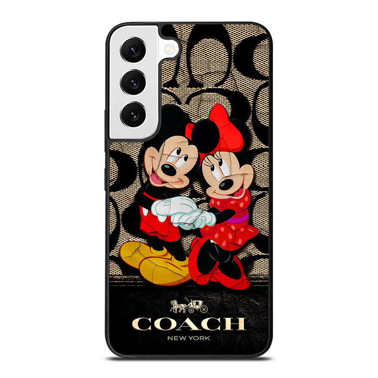 MICKEY MINNIE MOUSE COACH NEW YORK Samsung Galaxy S22 Case