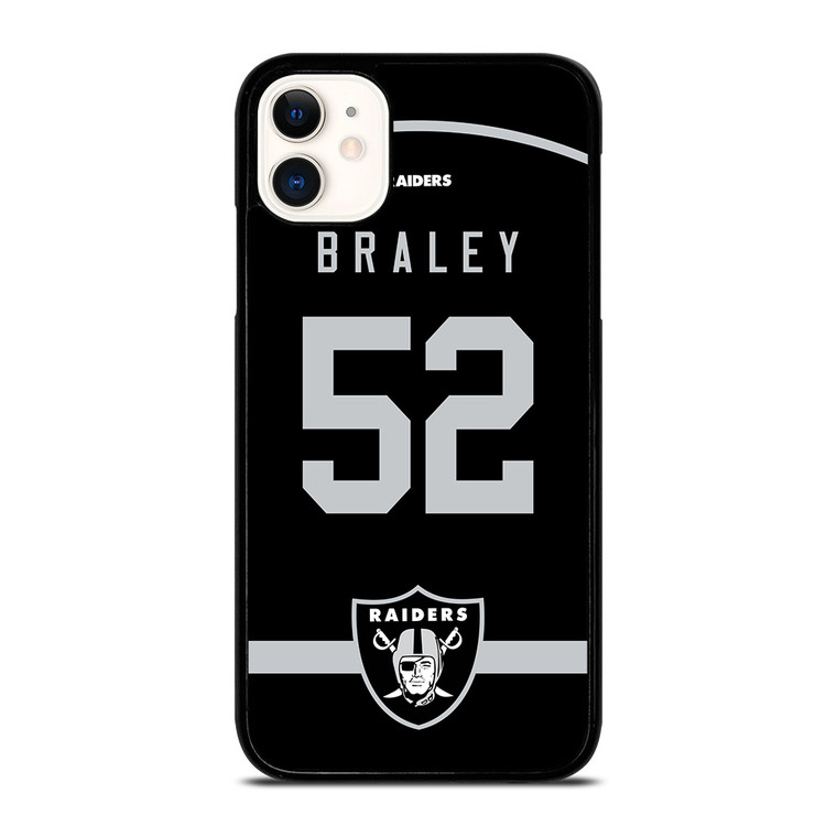 OAKLAND RAIDERS BRALEY iPhone 11 Case