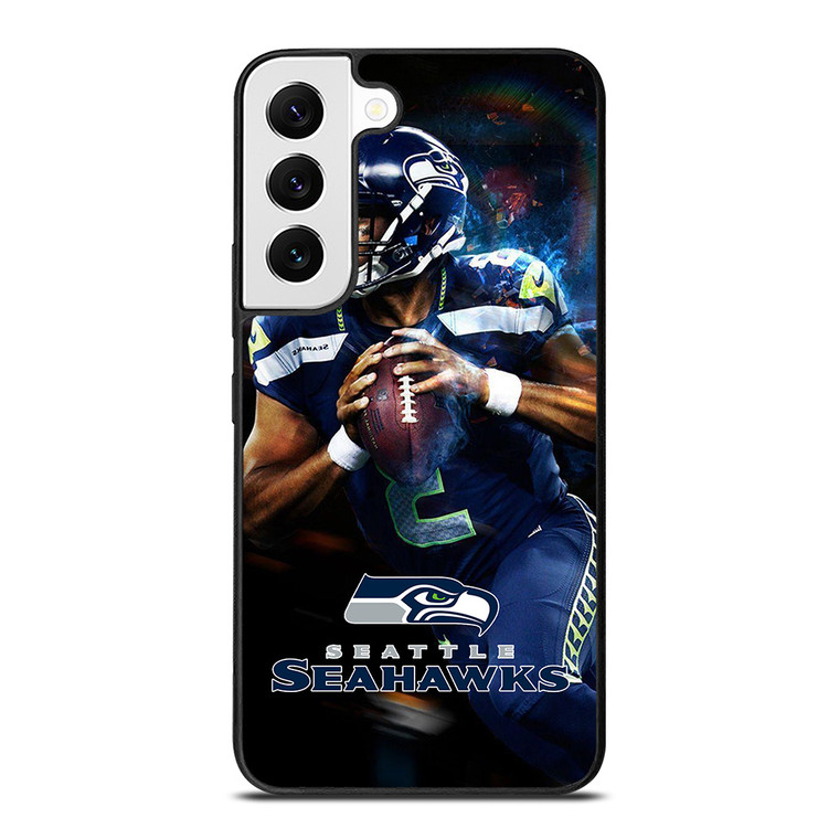 RUSSELL WILSON SEATTLE SEAHAWKS NFL Samsung Galaxy S22 Case