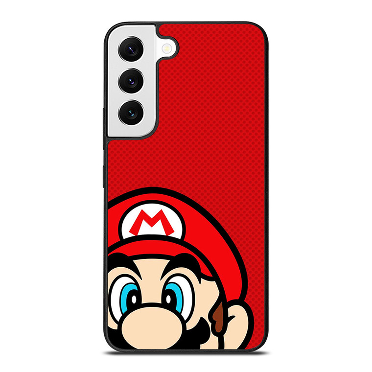 SUPER MARIO BROS FACE NINTENDO GAMES Samsung Galaxy S22 Case