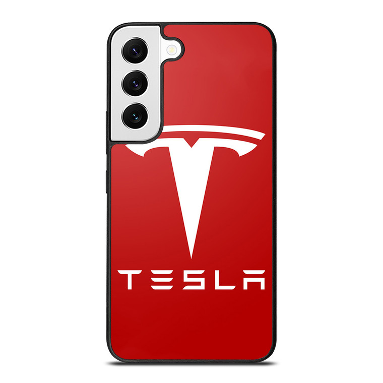 TESLA MOTORS RED LOGO Samsung Galaxy S22 Case