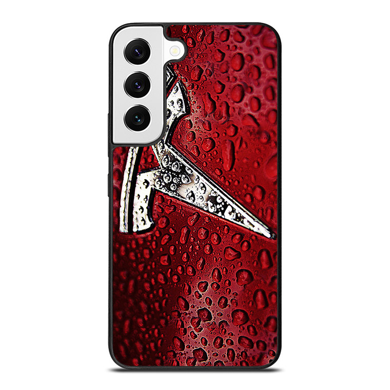 TESLA RED WATER EMBLEM Samsung Galaxy S22 Case