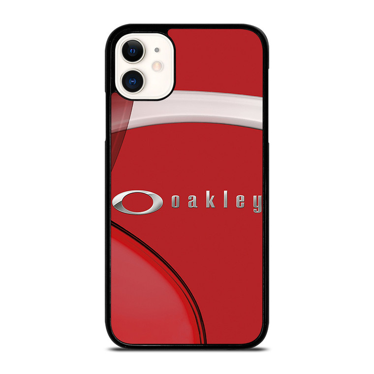 OAKLEY RED LOGO EMBLEM iPhone 11 Case
