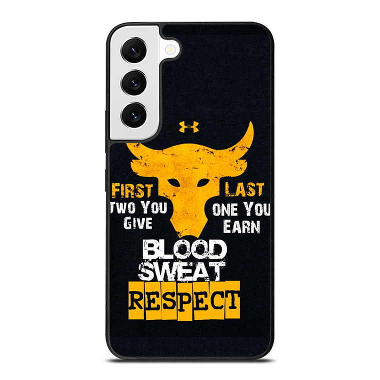 UNDER ARMOUR PROJECT ROCK BLOOD SWEAT Samsung Galaxy S22 Case