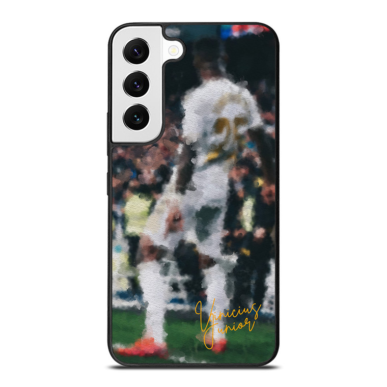 VINICIUS JR JUNIOR REAL MADRID PAINTING ART Samsung Galaxy S22 Case