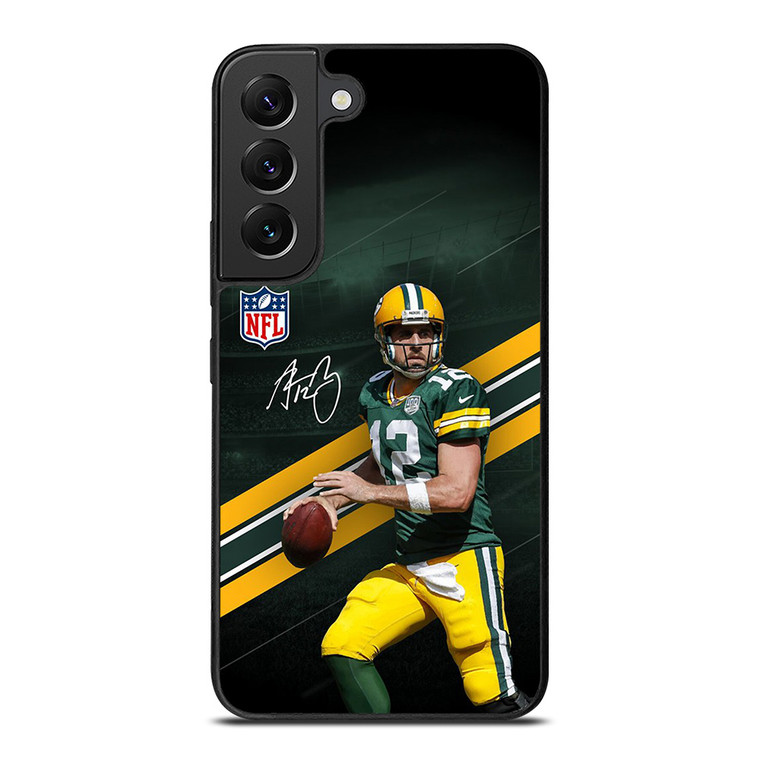 AARON RODGERS PACKERS SIGNATURE Samsung Galaxy S22 Plus Case