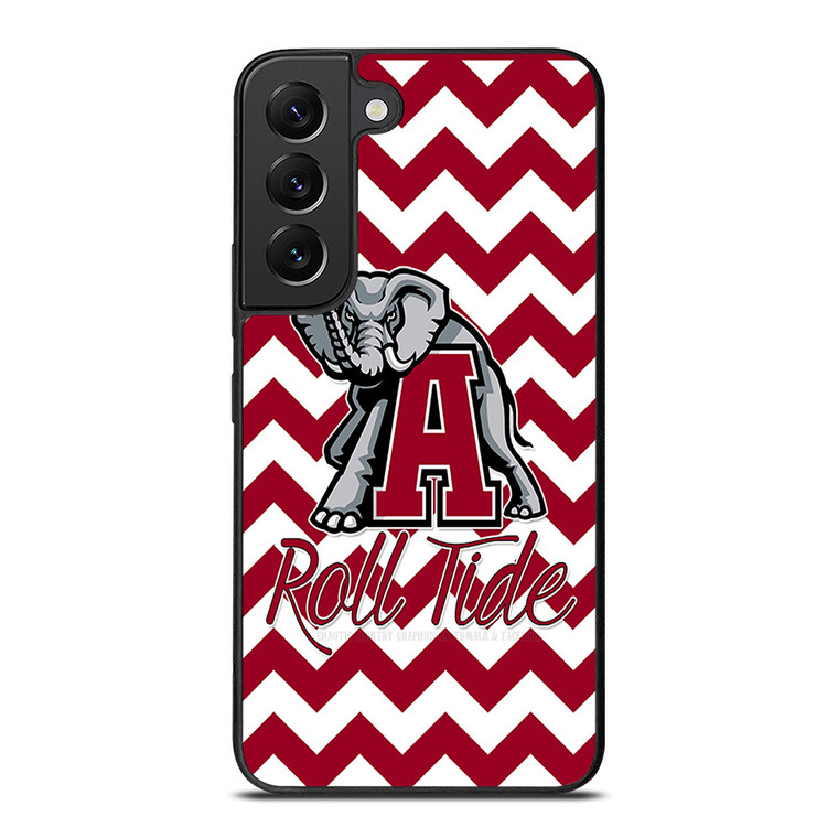 ALABAMA CRIMSON TIDE STRIP ROLL Samsung Galaxy S22 Plus Case