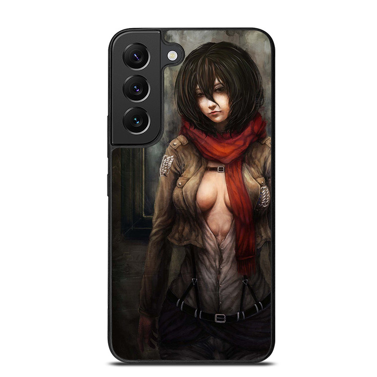 ATTACK ON TITAN MIKASA ACKERMAN DARK Samsung Galaxy S22 Plus Case