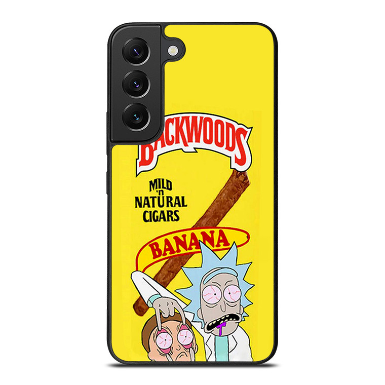 BACKWOODS RICK AND MORTY YELLOW Samsung Galaxy S22 Plus Case