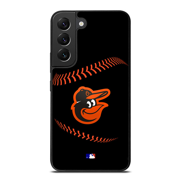 BALTIMORE ORIOLES BASEBALL BLACK Samsung Galaxy S22 Plus Case