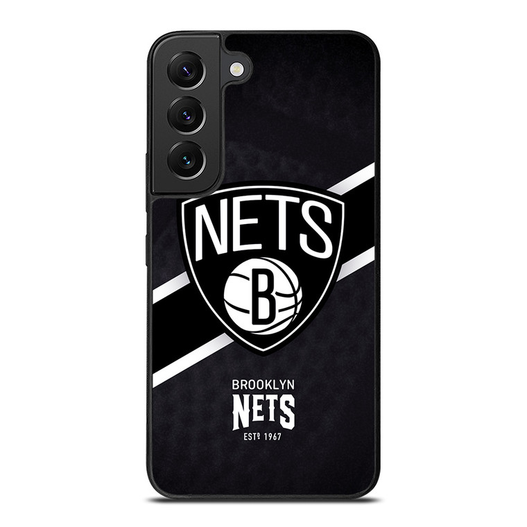 BROOKLYN NETS BASKETBAL TEAM LOGO EST 1967 Samsung Galaxy S22 Plus Case