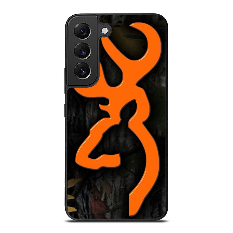 CAMO BROWNING ORANGE Samsung Galaxy S22 Plus Case
