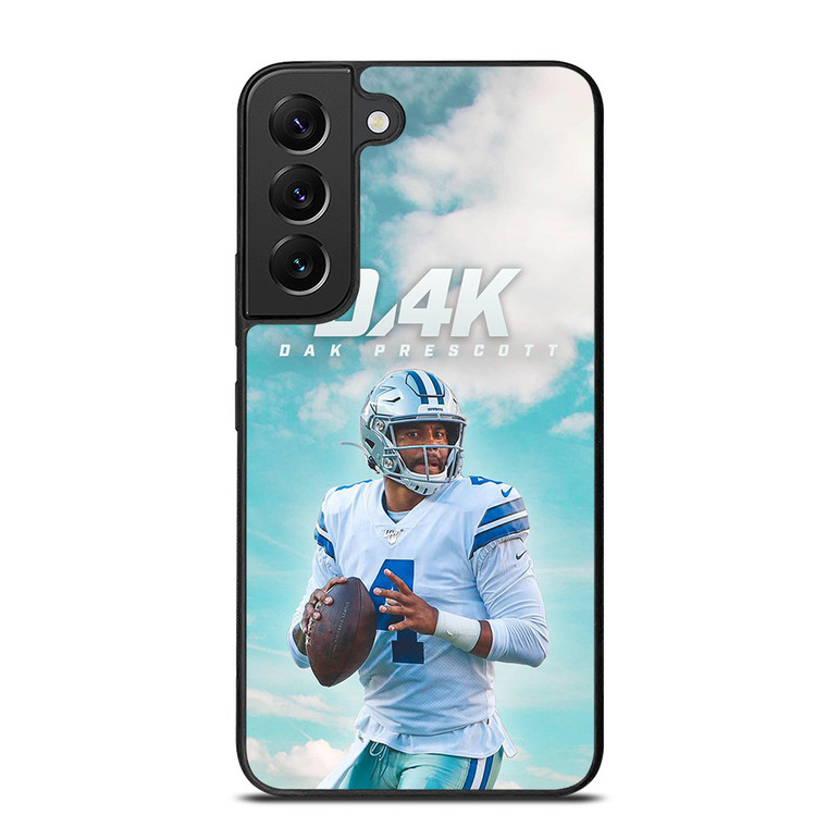 DAK PRESCOTT DALLAS COWBOYS FOOTBALL RISING Samsung Galaxy S22 Plus Case