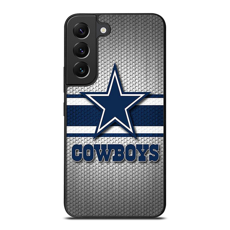 DALLAS COWBOYS NFL LOGO SILVER CARBON Samsung Galaxy S22 Plus Case