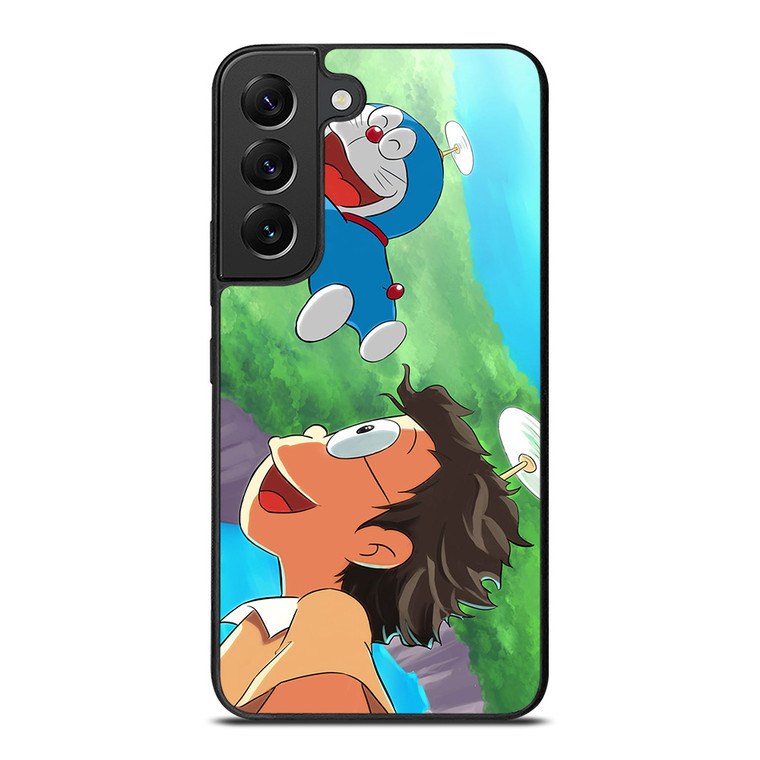 DORAEMON AND NOBITA FLY Samsung Galaxy S22 Plus Case