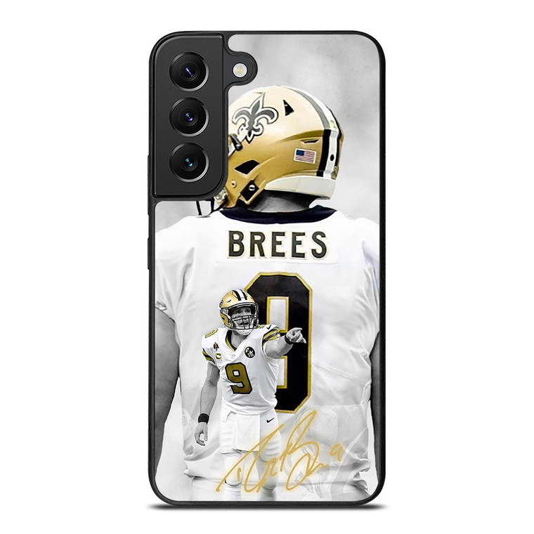 DREW BREES 9 SIGNATURE NEW ORLEANS Samsung Galaxy S22 Plus Case