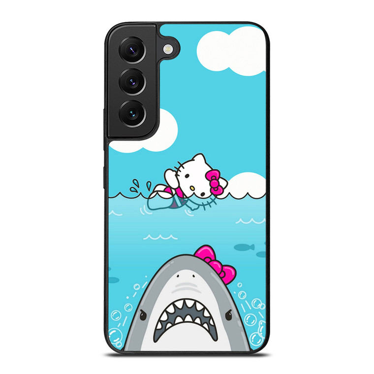 HELLO KITTY JAWS SEA Samsung Galaxy S22 Plus Case