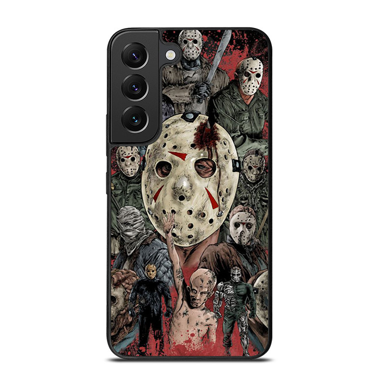 JASON FRIDAY THE 13TH COLLAGE Samsung Galaxy S22 Plus Case