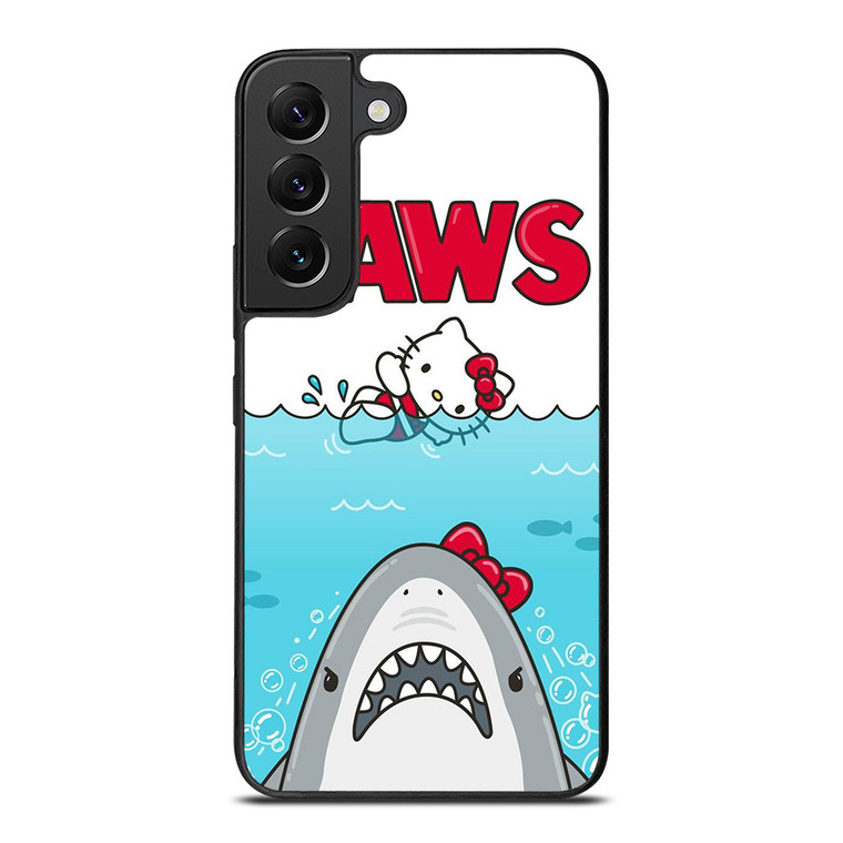 JAWS SHARK HELLO KITTY Samsung Galaxy S22 Plus Case