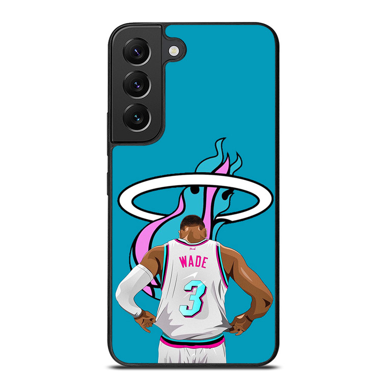 MIAMI HEAT DWYANE WADE 3 BASKETBALL Samsung Galaxy S22 Plus Case