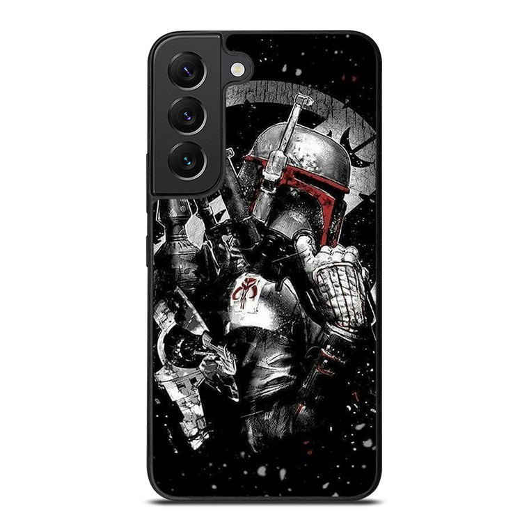 STAR WARS BOBA FETT ART Samsung Galaxy S22 Plus Case