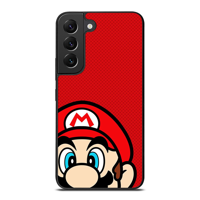SUPER MARIO BROS FACE NINTENDO GAMES Samsung Galaxy S22 Plus Case
