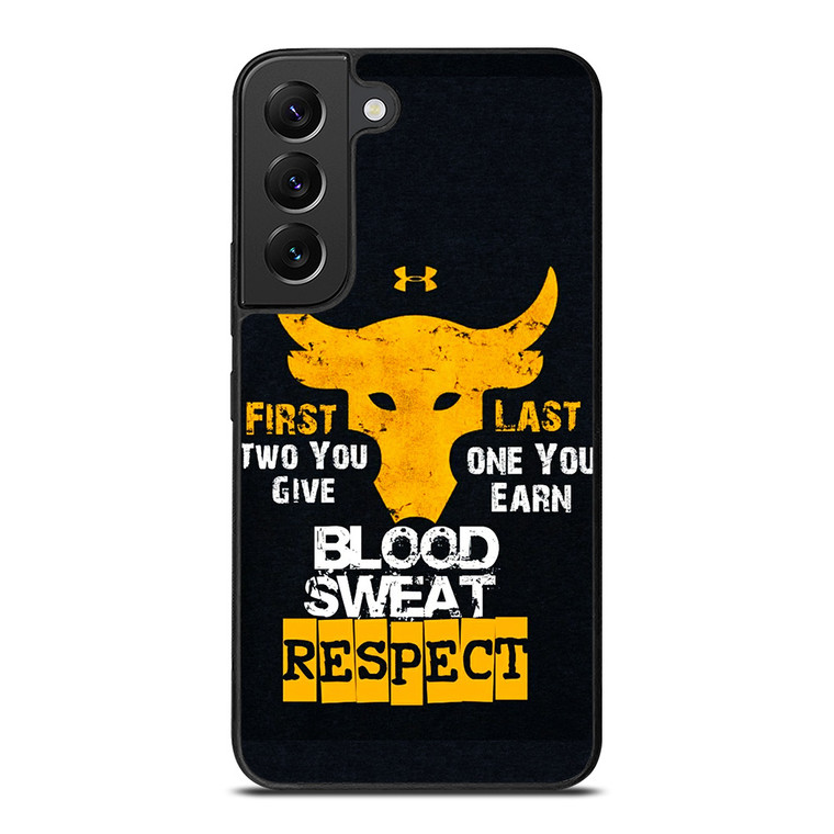 UNDER ARMOUR PROJECT ROCK BLOOD SWEAT Samsung Galaxy S22 Plus Case