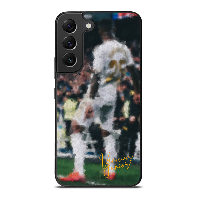 VINICIUS JR JUNIOR REAL MADRID PAINTING ART Samsung Galaxy S22 Plus Case