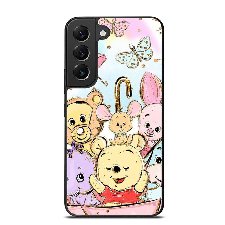 WINNIE THE POOH AND FRIENDS UMBRELA Samsung Galaxy S22 Plus Case