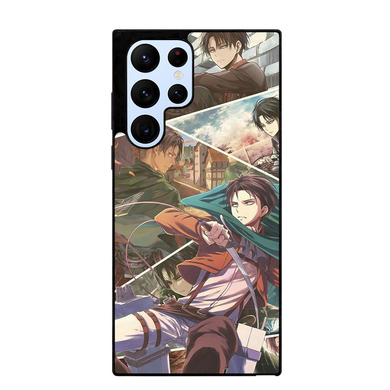ATTACK ON TITAN LEVI ACKERMAN ANIME Samsung Galaxy S22 Ultra Case Samsung