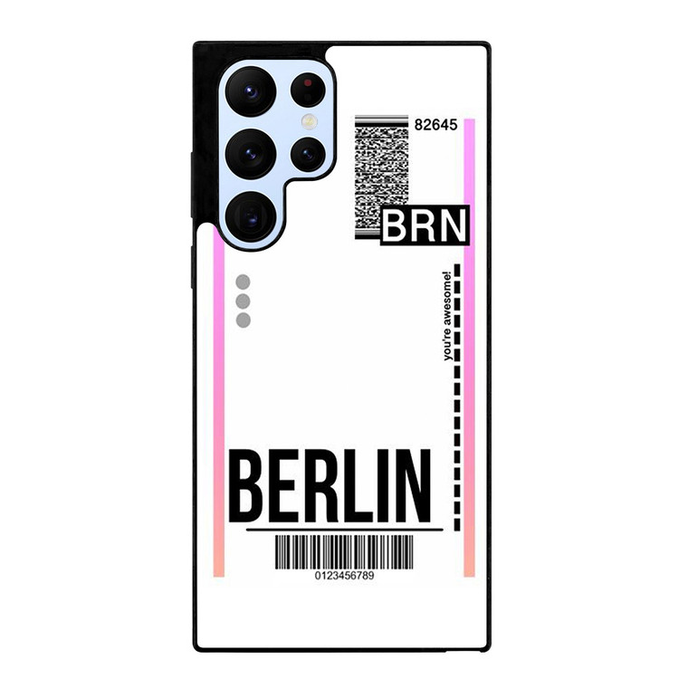 BERLIN BOARDING PASS Samsung Galaxy S22 Ultra Case Samsung