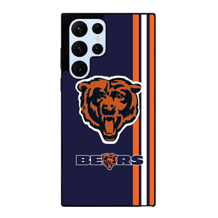 CHICAGO BEARS STRIPS ICON Samsung Galaxy S22 Ultra Case Samsung