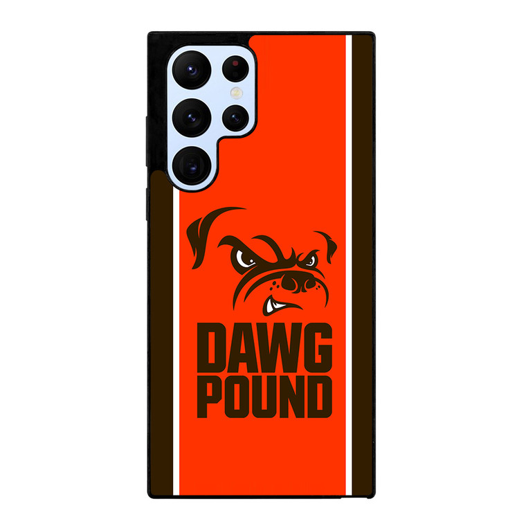 CLEVELAND BROWNS DAWG POUND LOGO Samsung Galaxy S22 Ultra Case Samsung