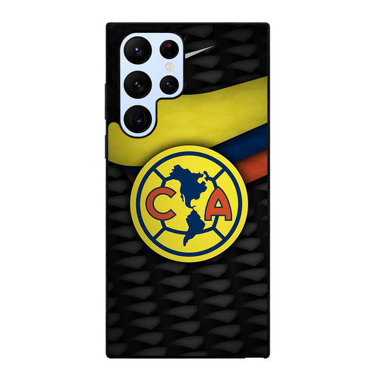 CLUB AMERICA AGUILAS LOGO CARBON Samsung Galaxy S22 Ultra Case Samsung