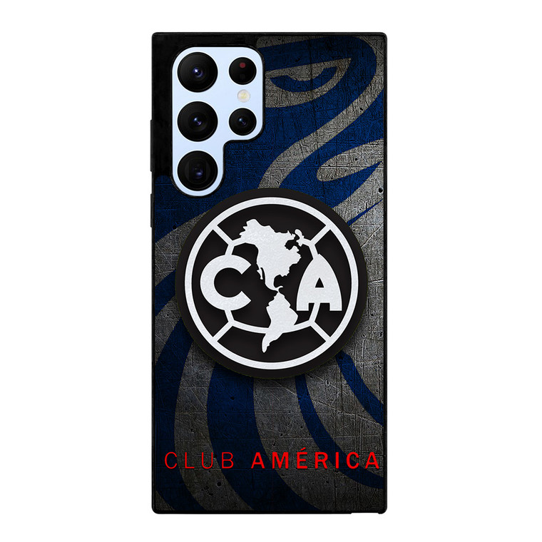 CLUB AMERICA DE FUTBOL LOGO BLUE Samsung Galaxy S22 Ultra Case Samsung