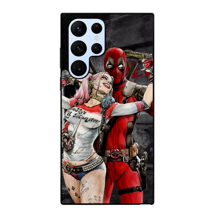 DEADPOOL HARLEY QUINN ART LOVE Samsung Galaxy S22 Ultra Case Samsung
