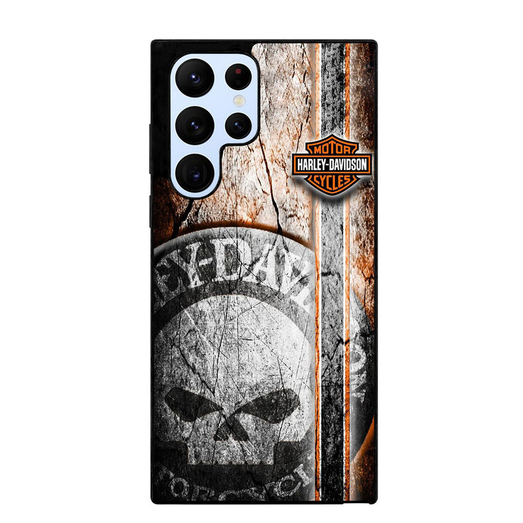 HARLEY DAVIDSON MOTORCYCLE CAMO Samsung Galaxy S22 Ultra Case Samsung
