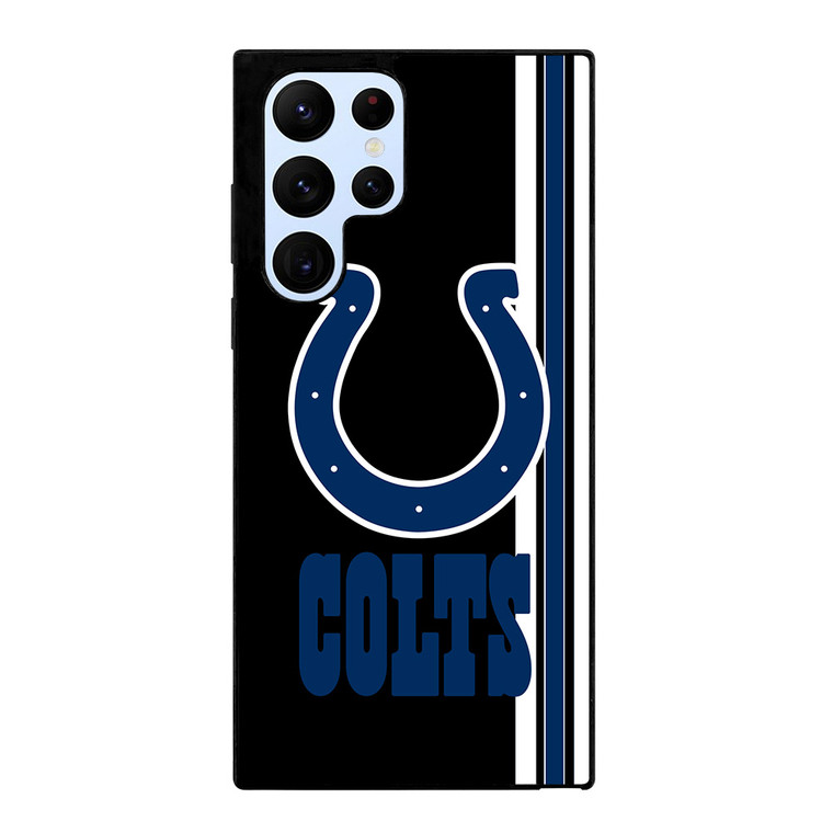 INDIANAPOLIS COLTS STRIPS LOGO NFL FOOTBALL Samsung Galaxy S22 Ultra Case Samsung