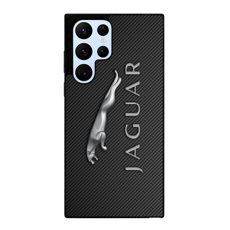 JAGUAR CAR LOGO CARBON Samsung Galaxy S22 Ultra Case Samsung