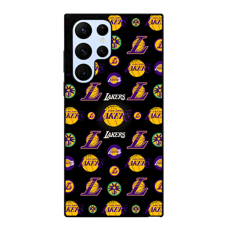 LA LAKERS NBA COLLAGE Samsung Galaxy S22 Ultra Case Samsung