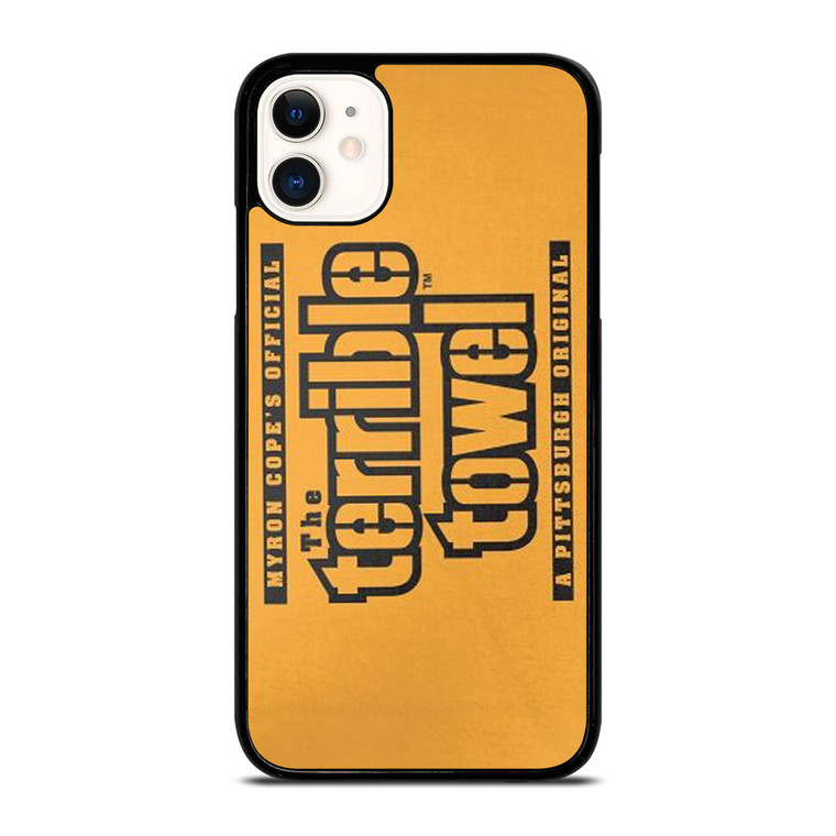 PITTSBURGH STEELERS TOWEL iPhone 11 Case