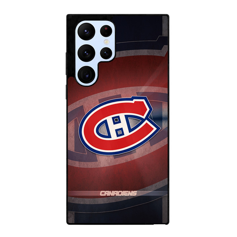 MONTREAL CANADIENS LOGO ICE HOCKEY Samsung Galaxy S22 Ultra Case Samsung