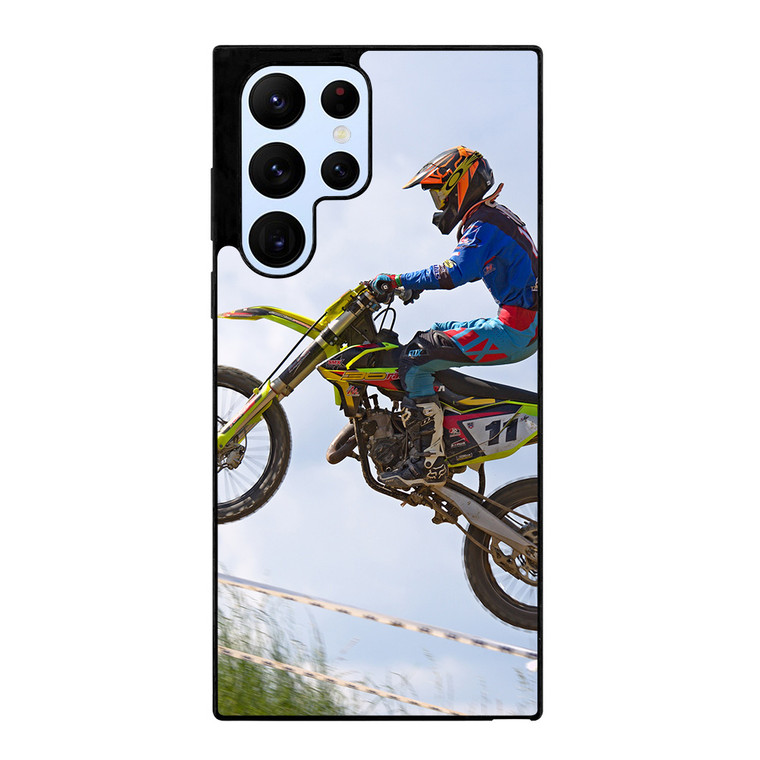 MOTOR CROSS STUNT ACTION Samsung Galaxy S22 Ultra Case Samsung
