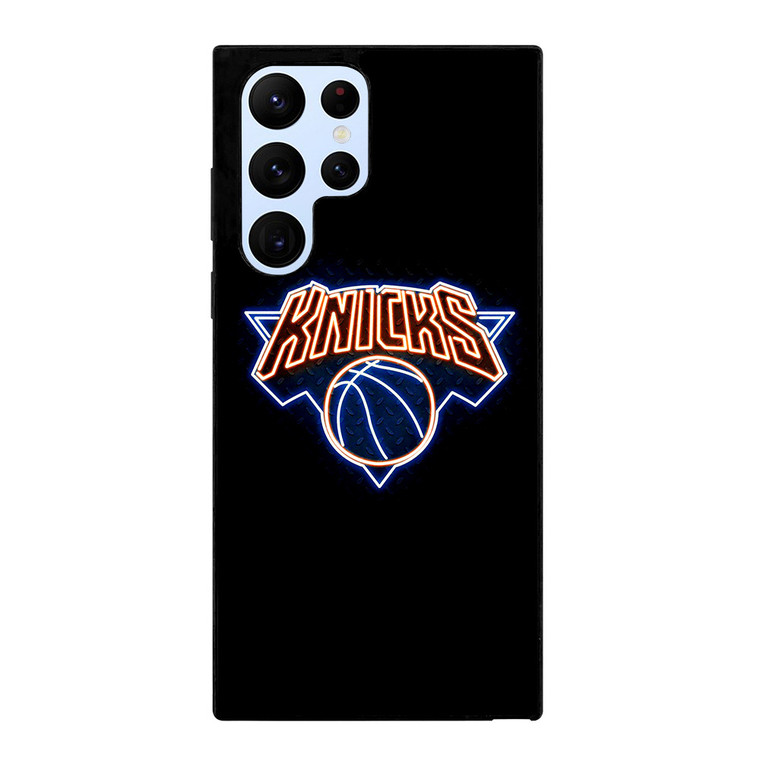 NEW YORK KNICKS NEON LOGO Samsung Galaxy S22 Ultra Case Samsung
