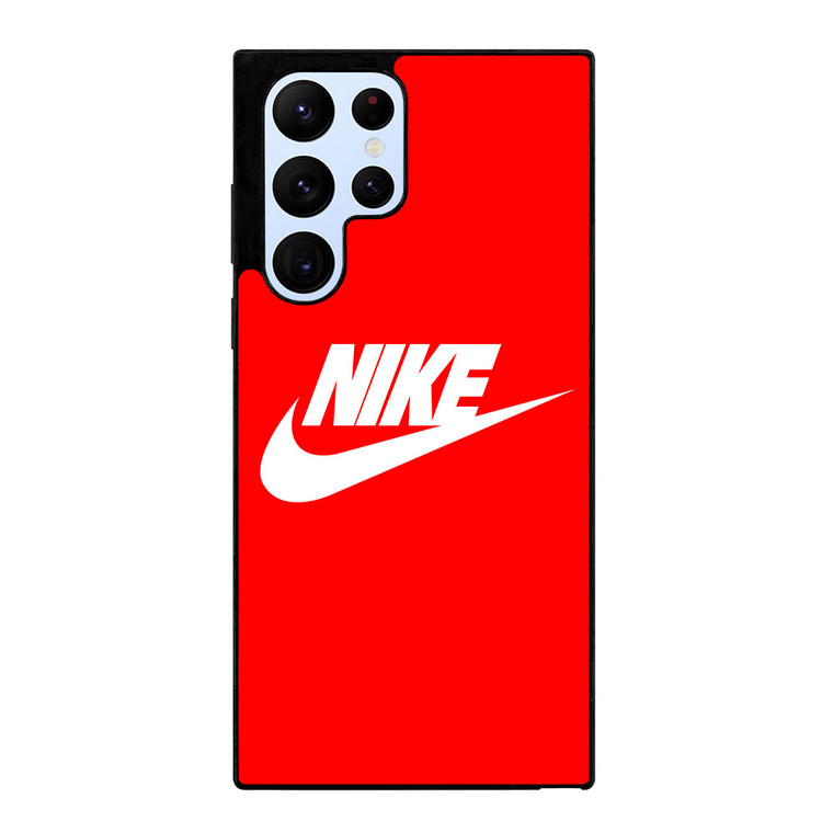 NIKE LOGO IN RED Samsung Galaxy S22 Ultra Case Samsung